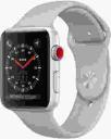 Apple Watch Series 3 42mm Silver Aluminum Case with Fog Sport Band MQK12LL/A GPS Cellular
