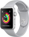 Apple Watch Series 3 42mm Silver Aluminum Case with Fog Sport Band MQL02LL/A GPS Only