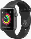 Apple Watch Series 3 42mm Space Gray Aluminum Case with Gray Sport Band MR362LL/A GPS Only