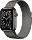 Apple Watch Series 6 44mm Graphite Stainless Steel Case with Milanese Loop A2294 GPS Cellular