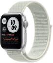 Apple Watch Series 6 Nike 44mm Silver Aluminum Case with Nike Sport Loop A2292 GPS Only