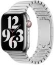 Apple Watch Series 6 40mm Silver Stainless Steel Case with Link Bracelet A2293 GPS Cellular