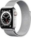 Apple Watch Series 6 40mm Silver Stainless Steel Case with Milanese Loop A2293 GPS Cellular