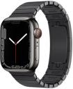 Apple Watch Series 7 45mm Graphite Stainless Steel Case with Link Bracelet A2477 GPS Cellular