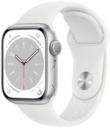 Apple Watch Series 8 41mm Silver Aluminum Case with Apple OEM Band A2770 GPS Only