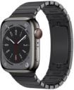 Apple Watch Series 8 41mm Graphite Stainless Steel Case with Link Bracelet A2772 GPS Cellular