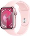Apple Watch Series 9 45mm Pink Aluminum Case with Apple OEM Band A2980 GPS Only