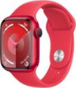 Apple Watch Series 9 41mm Red Aluminum Case with Apple OEM Band A2982 GPS Cellular
