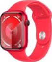 Apple Watch Series 9 41mm Red Aluminum Case with Apple OEM Band A2978 GPS Only