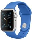 Apple Watch Sport 38mm Silver Aluminum Case with Royal Blue Sport Band MMF22LL/A