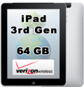 Apple iPad 3 64GB Wi-Fi 4G Verizon A1403