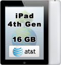 Apple iPad 4th Generation 16GB Wi-Fi 4G AT&T Retina Display A1459