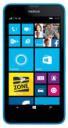 Nokia Lumia 635 RM-1078 Sprint Cell Phone