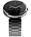 Motorola Moto 360 Stainless Steel Case with 23mm Metal Band