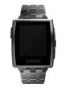 Pebble Pebble Steel Brushed Stainless Smartwatch