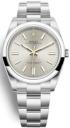 Rolex Oyster Perpetual 41 Oystersteel Silver Dial 124300