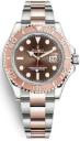 Rolex Yacht Master 40 Oystersteel and Everose Gold Chocolate Dial 126621