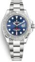 Rolex Yacht Master 40 Oystersteel and Platinum Blue Dial 126622